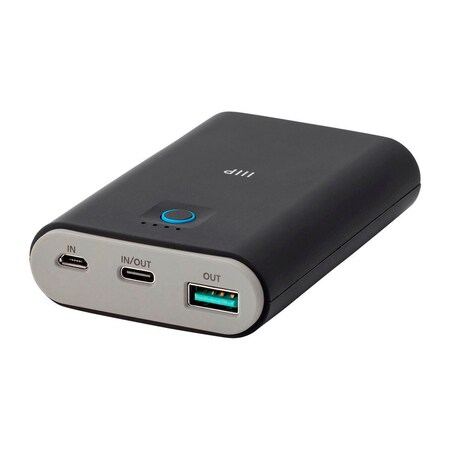 Monoprice Obsidian Speed Plus Power Bank USB Charger_ 7_500mAh_ 2-Port_ Up to 3A 38186